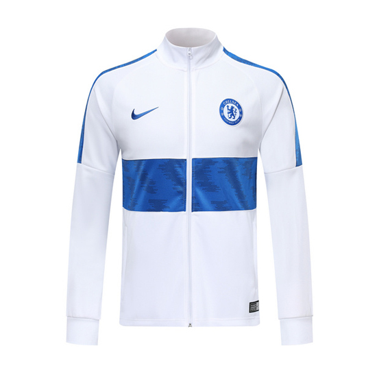 Giacca Chelsea 2019/2020 Bianco e Blu - Clicca l'immagine per chiudere